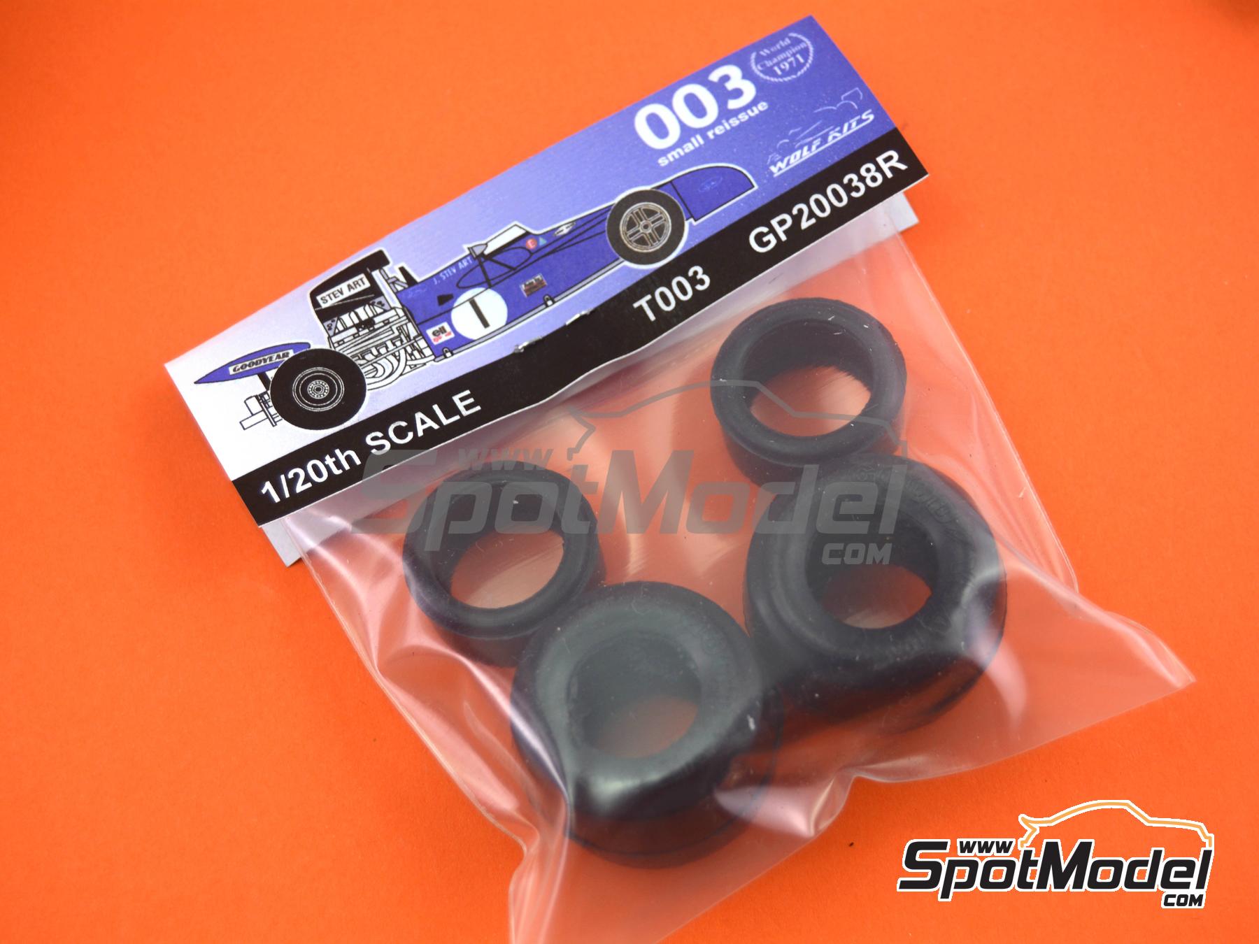 Wolf Kits GP20038R: Car scale model kit 1/20 scale - Tyrrell Ford
